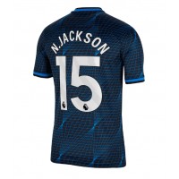 Dres Chelsea Nicolas Jackson #15 Gostujuci 2023-24 Kratak Rukav